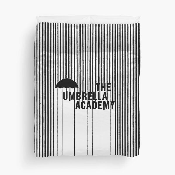 The Umbrella Academy - Logo avec des lignes Housse de couette