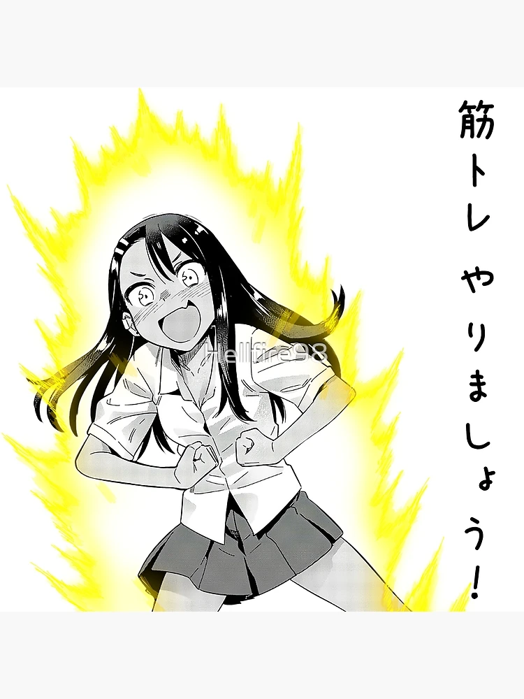 Nagatoro Fangs Art Board Print for Sale by Hellfire98