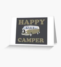 Happy Camper Greeting Card