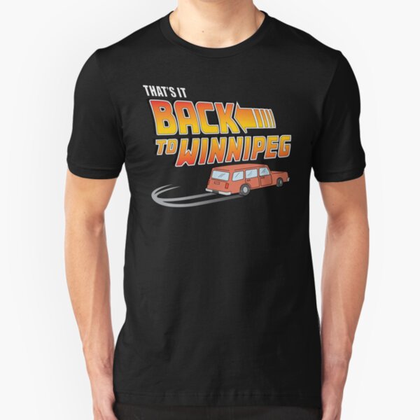Back To Winnipeg Slim Fit T-Shirt