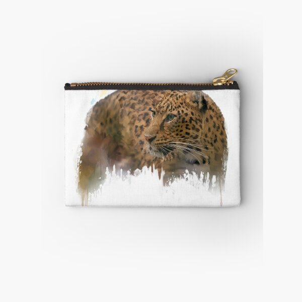 Item preview, Digital Painting of Leopard on white background designed and sold by svetlanna.