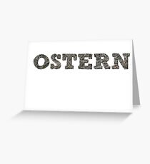 Liebe Ostern Grußkarte