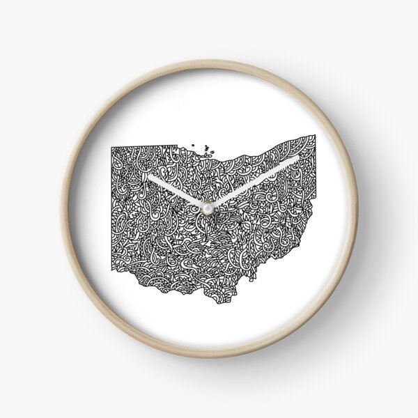 Item preview, Ohio Map designed and sold by Naoswestvillage.