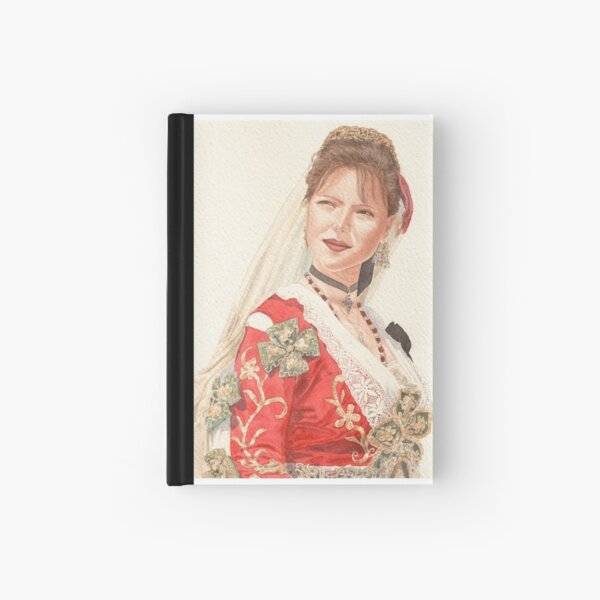 Albanian traditional Wedding Costume of Piana Degli Albanesi Hardcover Journal