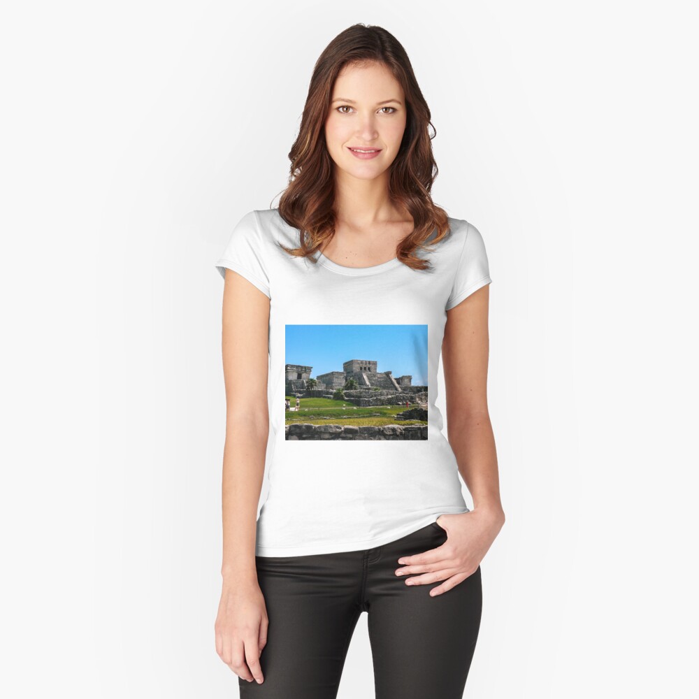 Item preview, Fitted Scoop T-Shirt designed and sold by darren-j-mcleod.