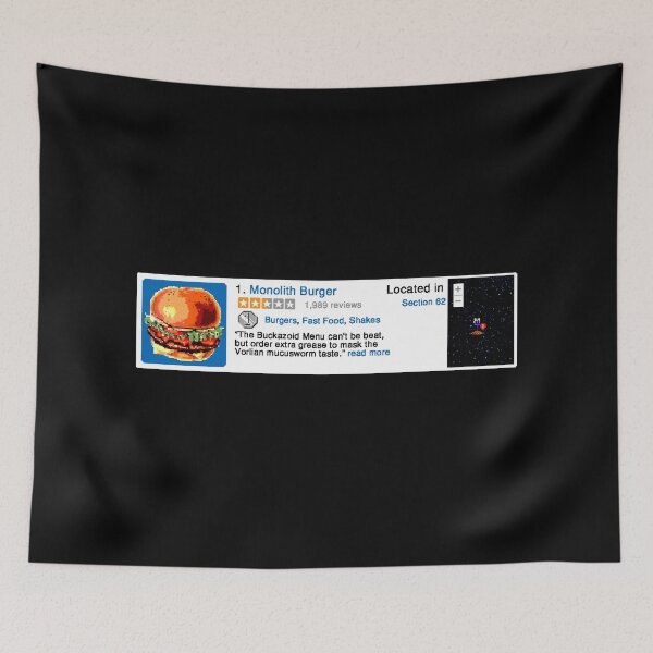 Item preview, Monolith Burger Review designed and sold by CCCDesign.