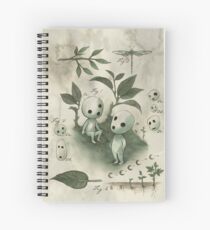 Natural History - Forest Spirit studies Spiral Notebook