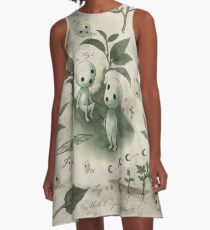 Natural History - Forest Spirit studies A-Line Dress