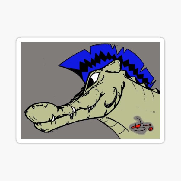 PunkCroc Sticker