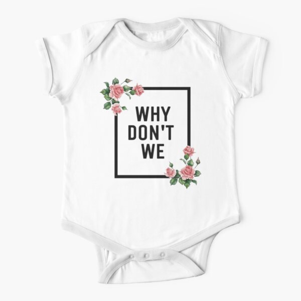 Why dont we Short Sleeve Baby One-Piece
