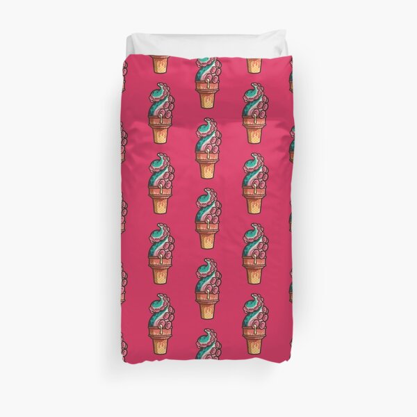 Swirly Tentacle Treat (gumdrop) Duvet Cover