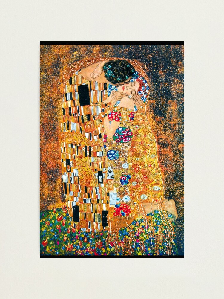 Alternate view of Gustav Klimt - The kiss Photographic Print