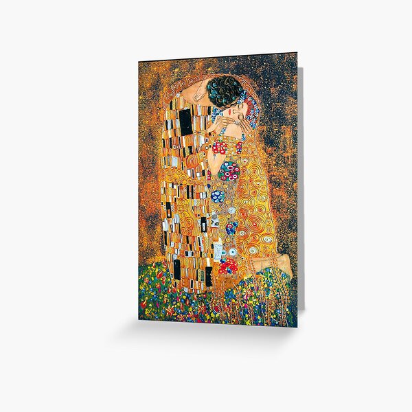 Gustav Klimt - El beso Tarjetas de felicitación