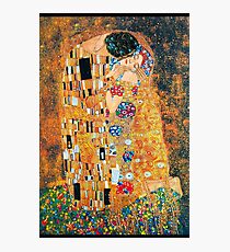 Gustav Klimt - Der Kuss Fotodruck
