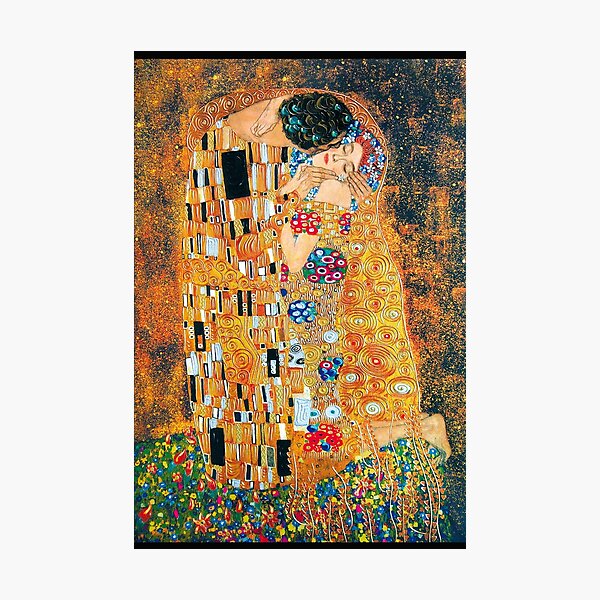 Gustav Klimt - The kiss Photographic Print