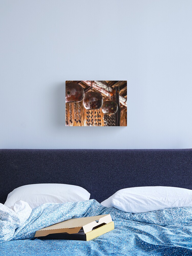 Thumbnail 2 of 3, Canvas Print, Tulum Wind Chime designed and sold by darren-j-mcleod.