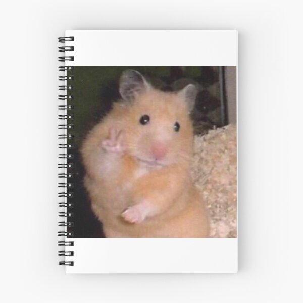 Item preview, peace sign hamster designed and sold by ddorsch.