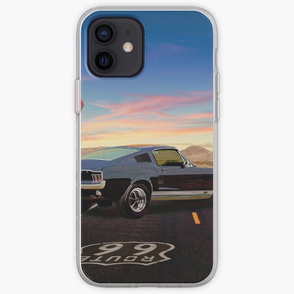 A Long Way from Home, Skyliner Motel - 1967 Ford Mustang Fastback iPhone Soft Case