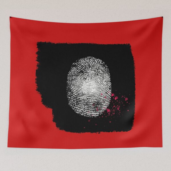 Item preview, ARTIST'S BLOCK WITH FINGERPRINT AND PAINT SPLATTER designed and sold by oyunalod.