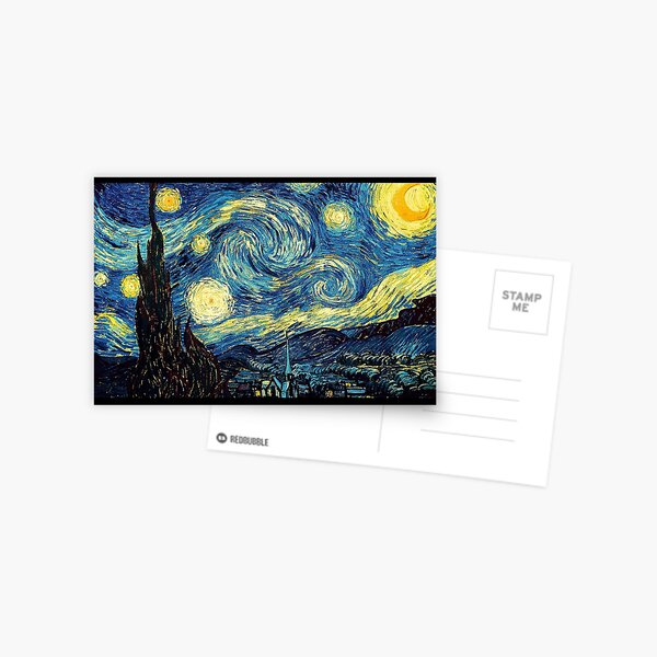 Vincent Van Gogh - Starry night Postcard