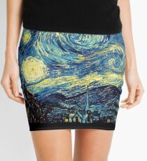 Vincent Van Gogh - Starry night Mini Skirt