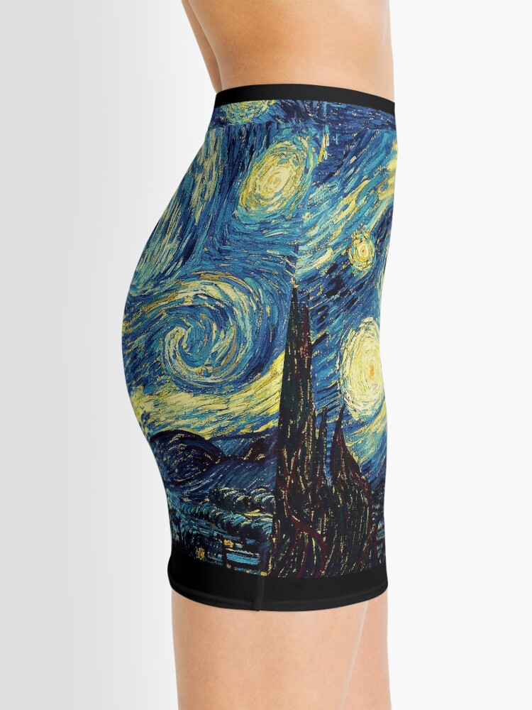 Alternate view of Vincent Van Gogh - Starry night Mini Skirt