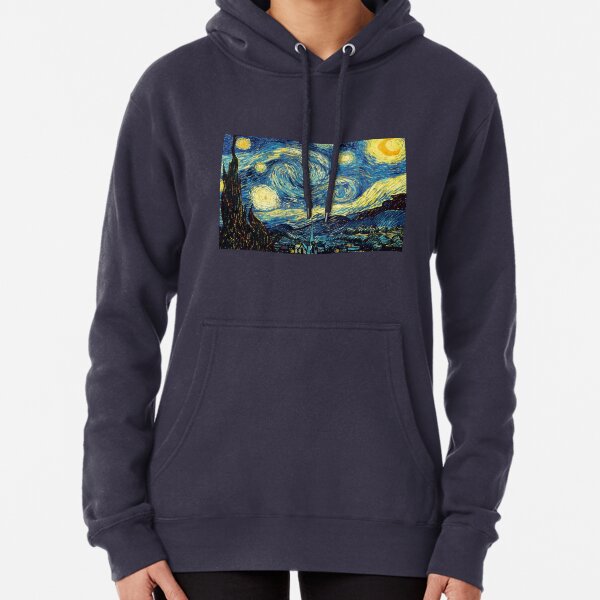 Vincent Van Gogh - Starry night Pullover Hoodie
