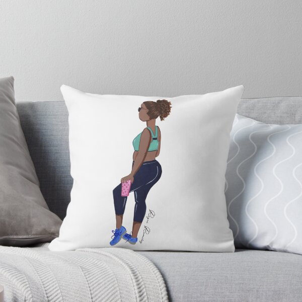Item preview, Brunette fitness plus girl designed and sold by reyniramirezfi.