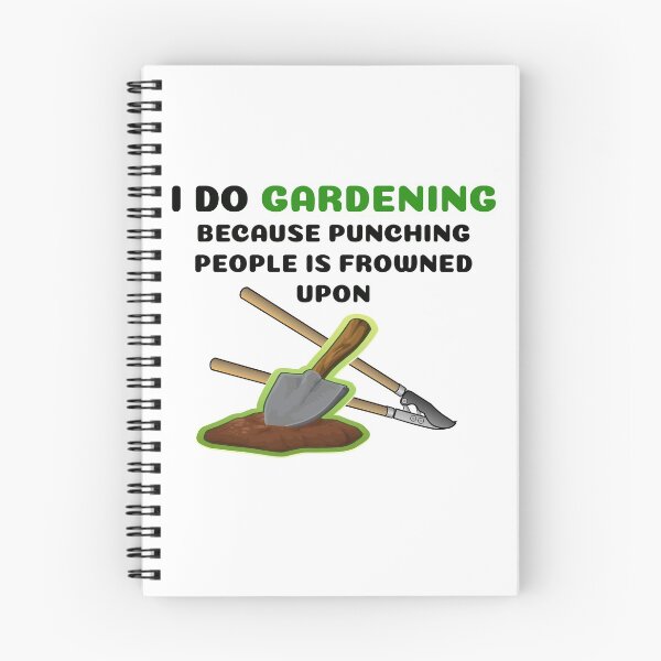 Item preview, I do gardening because punching people is frowned upon designed and sold by silentmark.