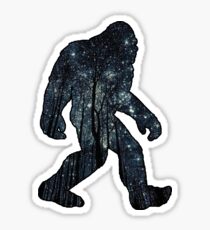 Bigfoot - Stars Sticker