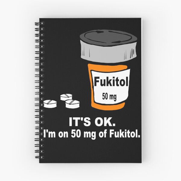 Item preview, Funny Medication Shirt - Prescription Medication - Antidepressants - Fukitol - Psychiatric Medication - Funny Psychiatry- Funny Psychology designed and sold by Galvanized.