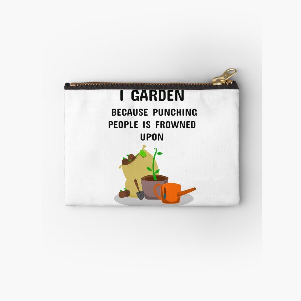 Item preview, I garden because punching people is frowned upon designed and sold by silentmark.