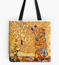 Gustav Klimt - Der Baum des Lebens Tote Bag