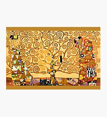 Gustav Klimt - The tree of life Photographic Print