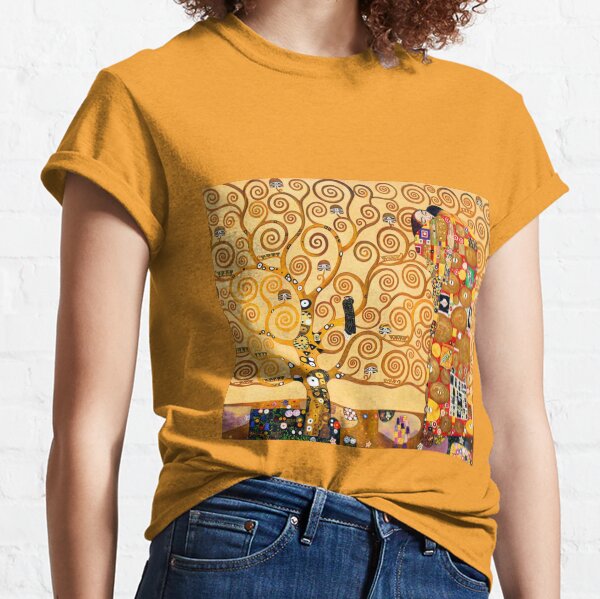 Gustav Klimt - The tree of life Classic T-Shirt