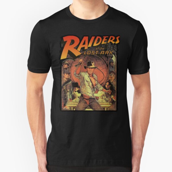 funny raider movies Slim Fit T-Shirt