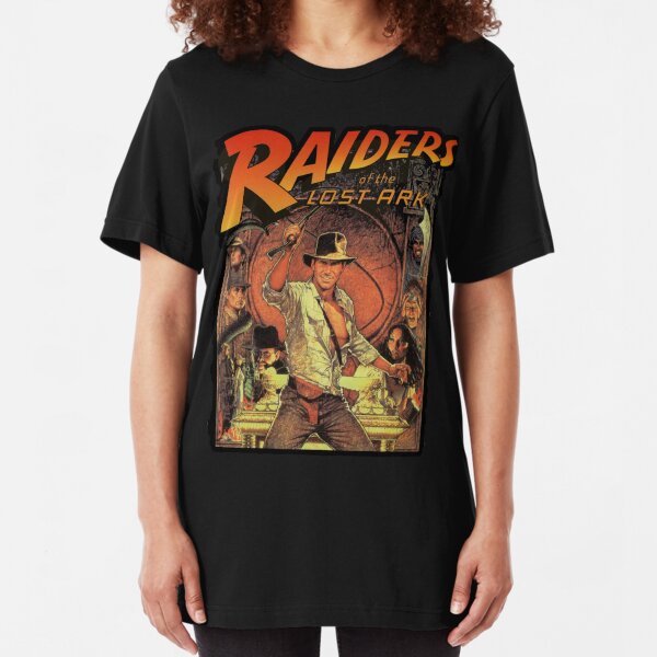 funny raider movies Slim Fit T-Shirt