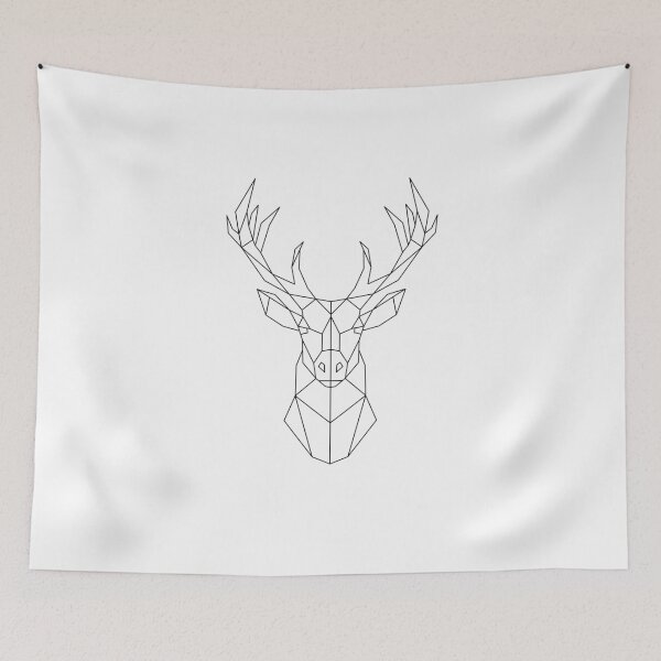 Item preview, Geometric deer animal gift designed and sold by HSGDesignz.