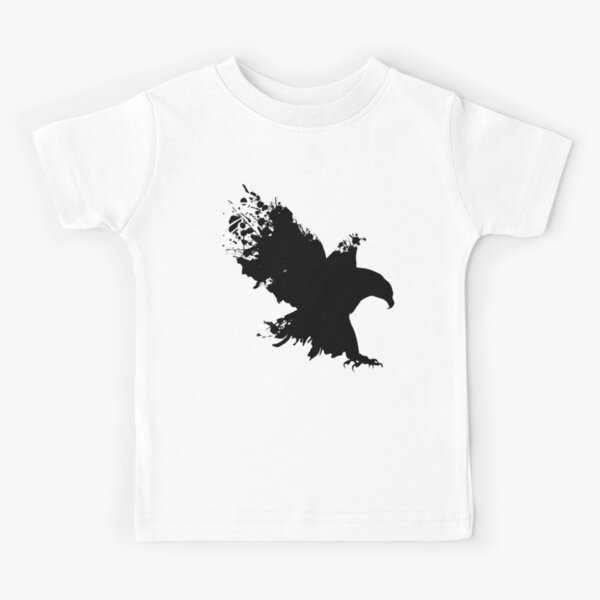Camiseta para niños «Silueta del águila - galaxia» de Mitchellaldrick |  Redbubble