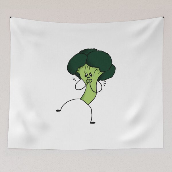 Item preview, Fearful Broccoli designed and sold by SinMineral.