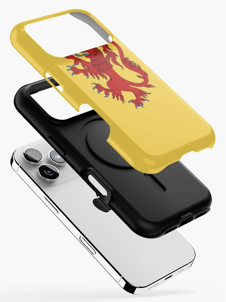 Thumbnail 2 of 4, iPhone Case, Lion Rampant Gules designed and sold by Azure Lion Productions.