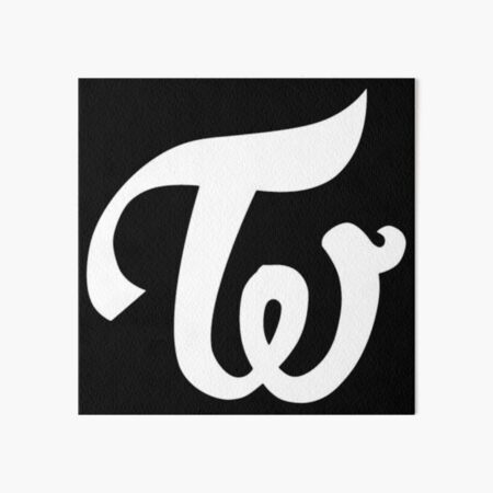 Twice Kpop Logo Art Board Print By Tiffare Redbubble