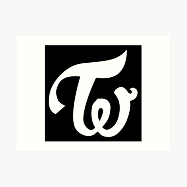 Twice Kpop Logo Art Print By Tiffare Redbubble