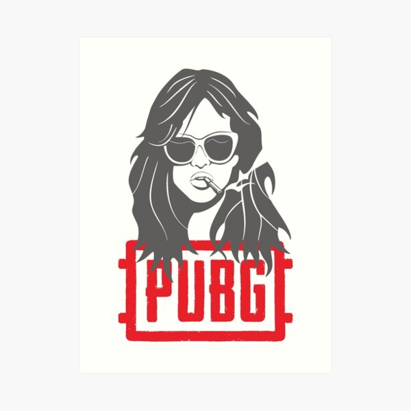 Pubg Girl Art Print By Sakoharame Redbubble