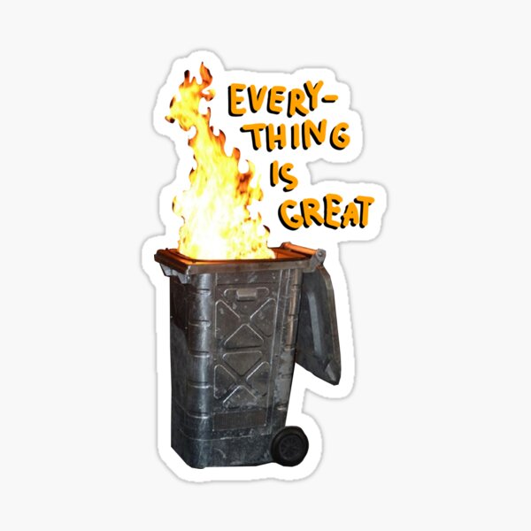Trashcan Stickers Redbubble