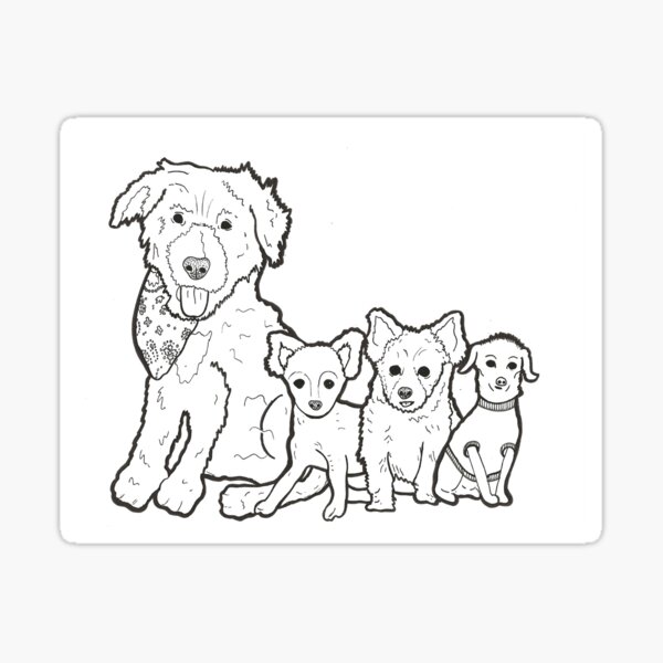 Chihuahua Outline Gifts Merchandise Redbubble