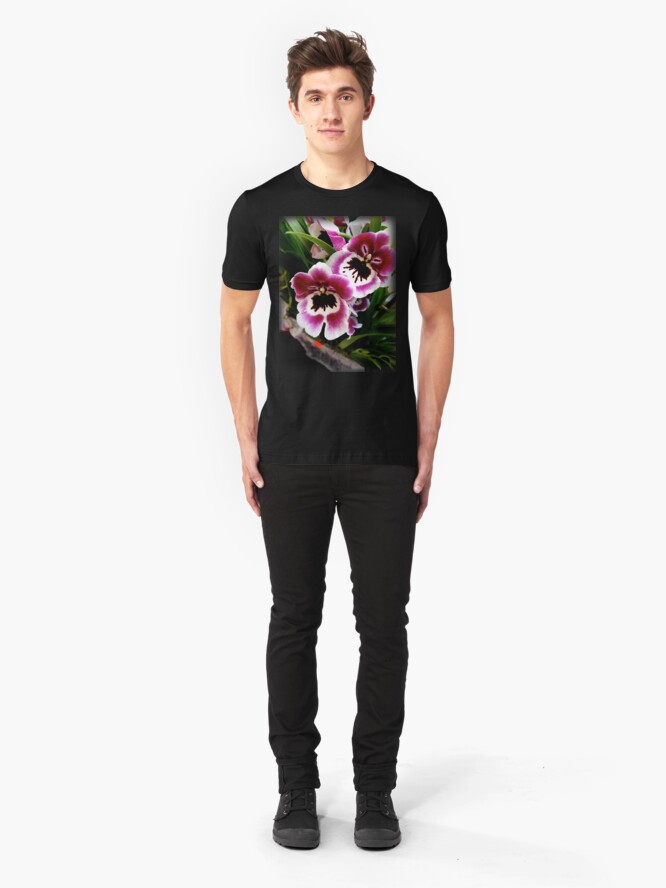 Alternate view of Orchids Slim Fit T-Shirt