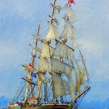 Artwork thumbnail, Tallship - Sailing Clipper Case by LemonTreeDesign