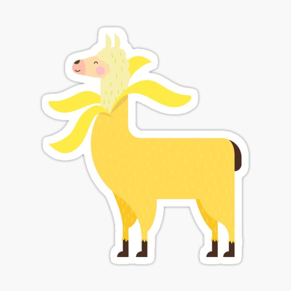 Banallama Sticker