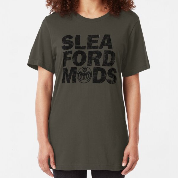 Sleaford Mods (black text) Slim Fit T-Shirt